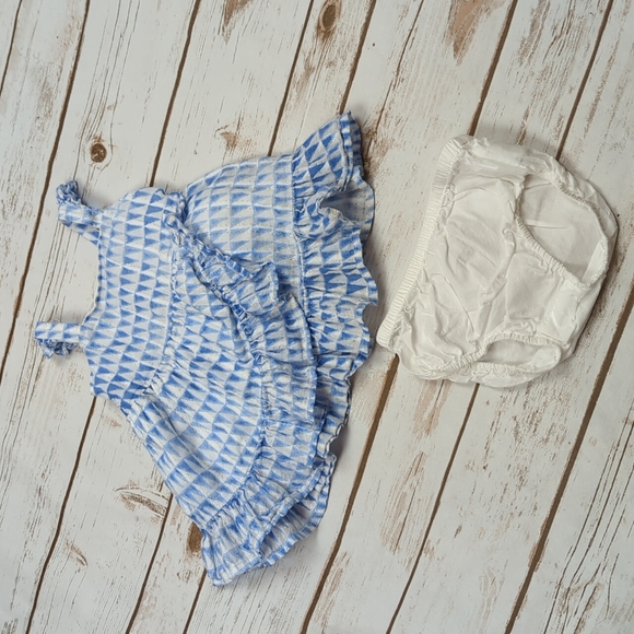 Janie & Jack x Rachel Zoe Dress 3-6M - Picture 2 of 9